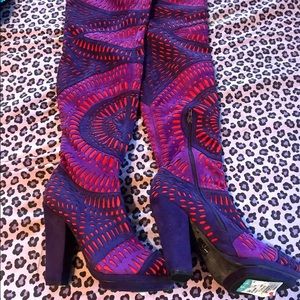 Senora thigh high boots